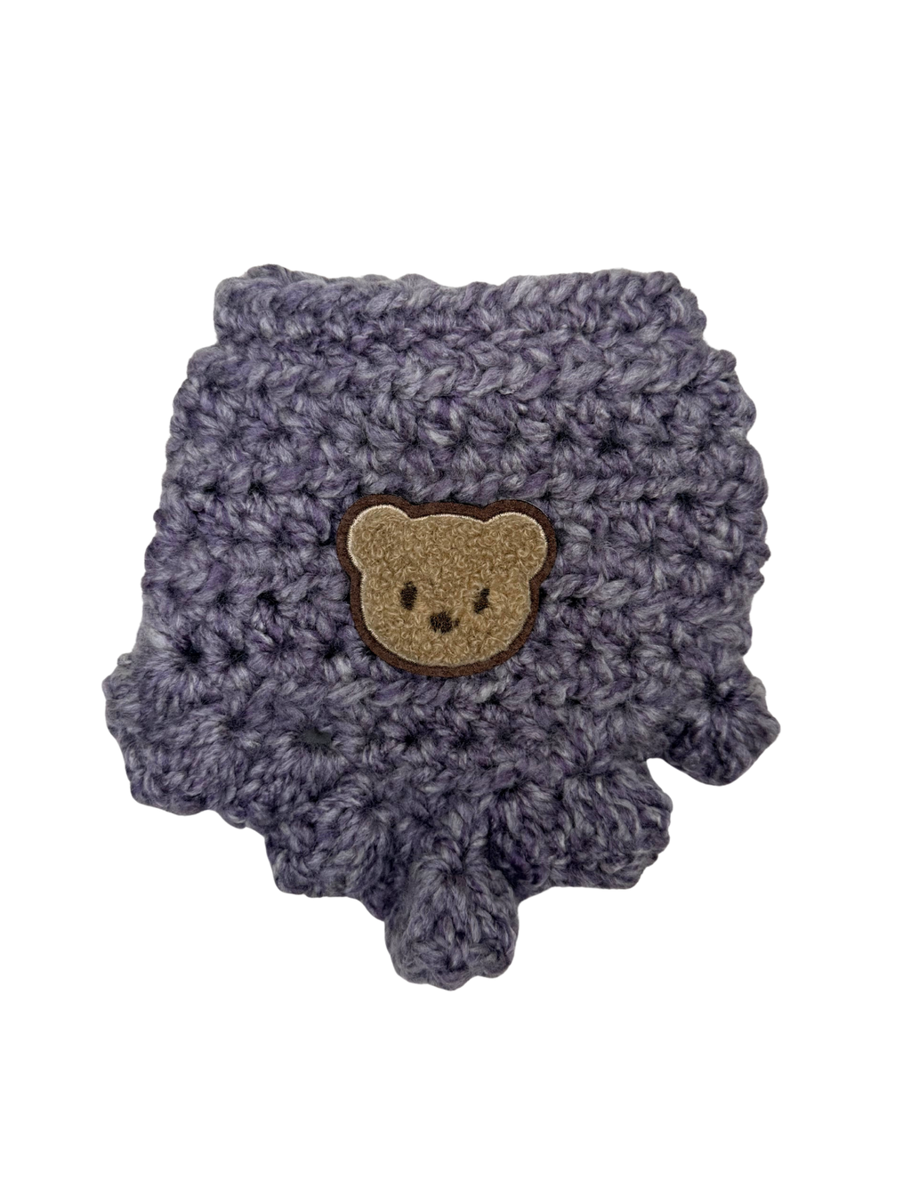 Teddy Bear Bandana | Purple