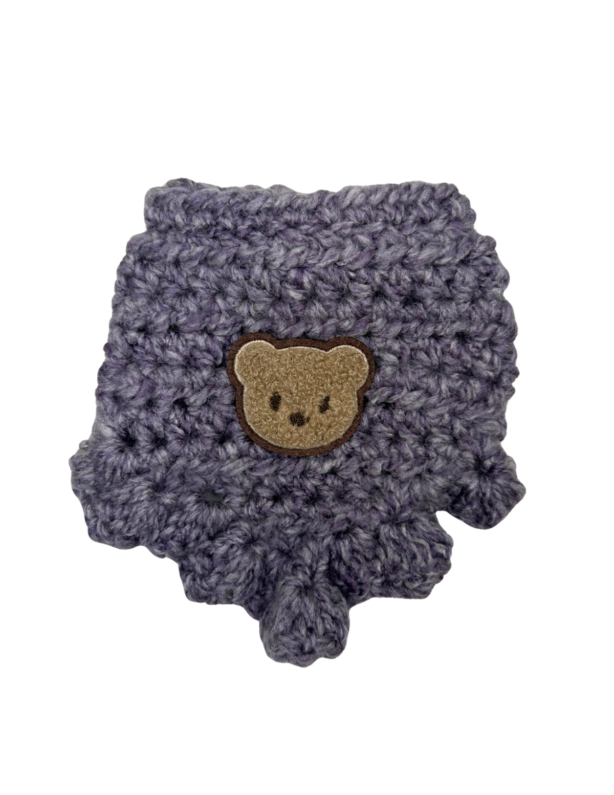 Teddy Bear Bandana | Purple