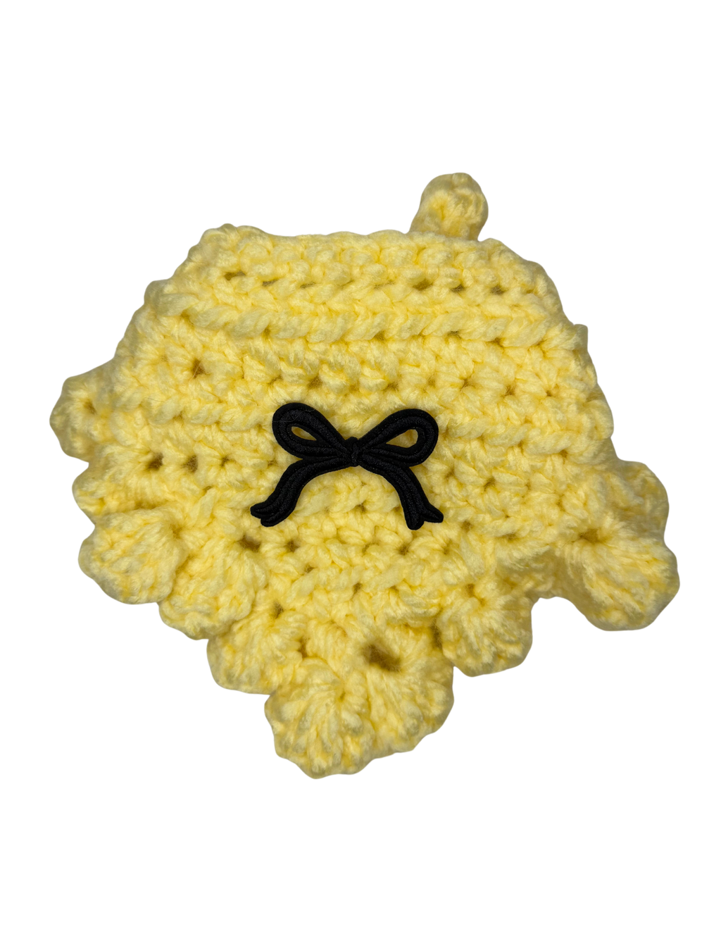 Black Bow Bandana | Yellow