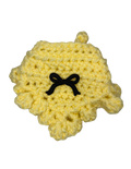 Black Bow Bandana | Yellow