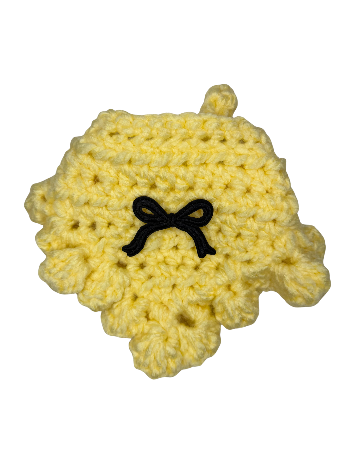Black Bow Bandana | Yellow