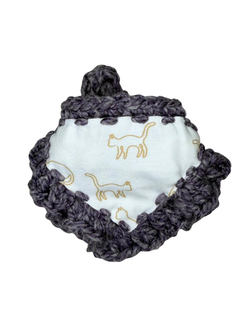 Black Bow Bandana | Purple