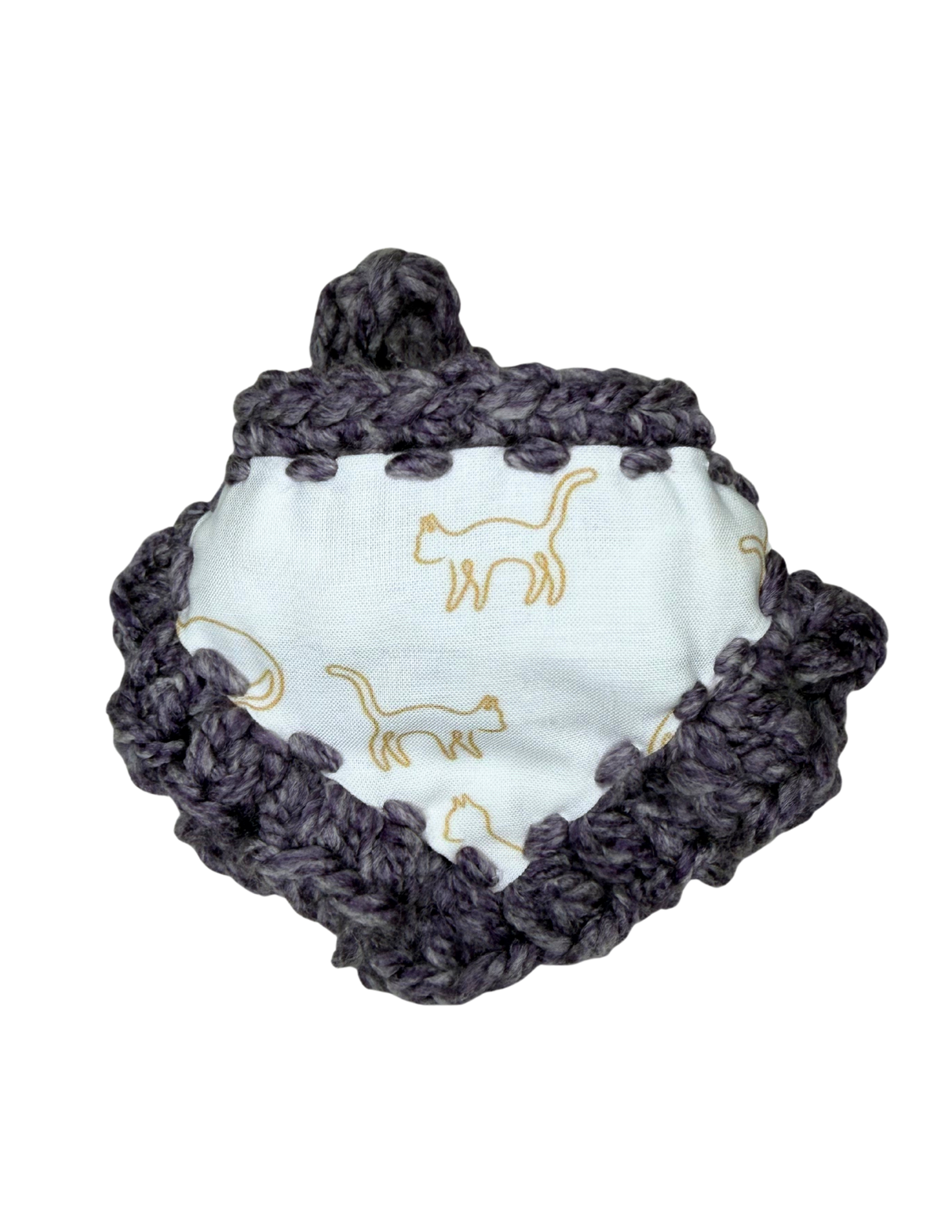 Black Bow Bandana | Purple