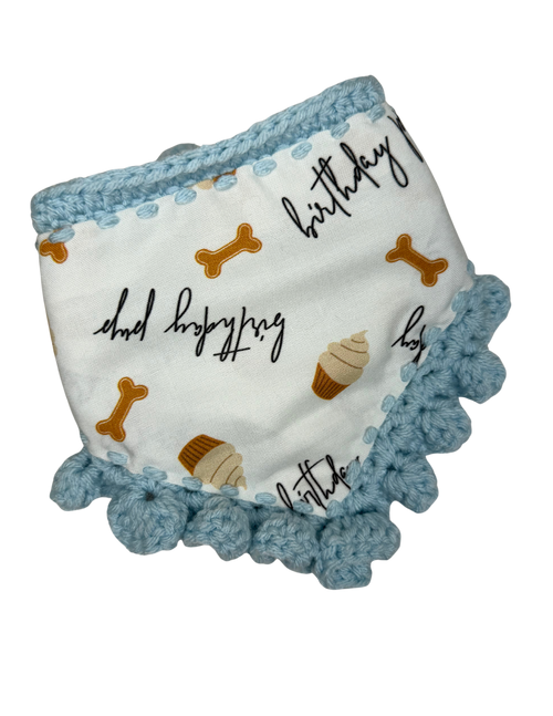 Birthday Bandana | Light Blue
