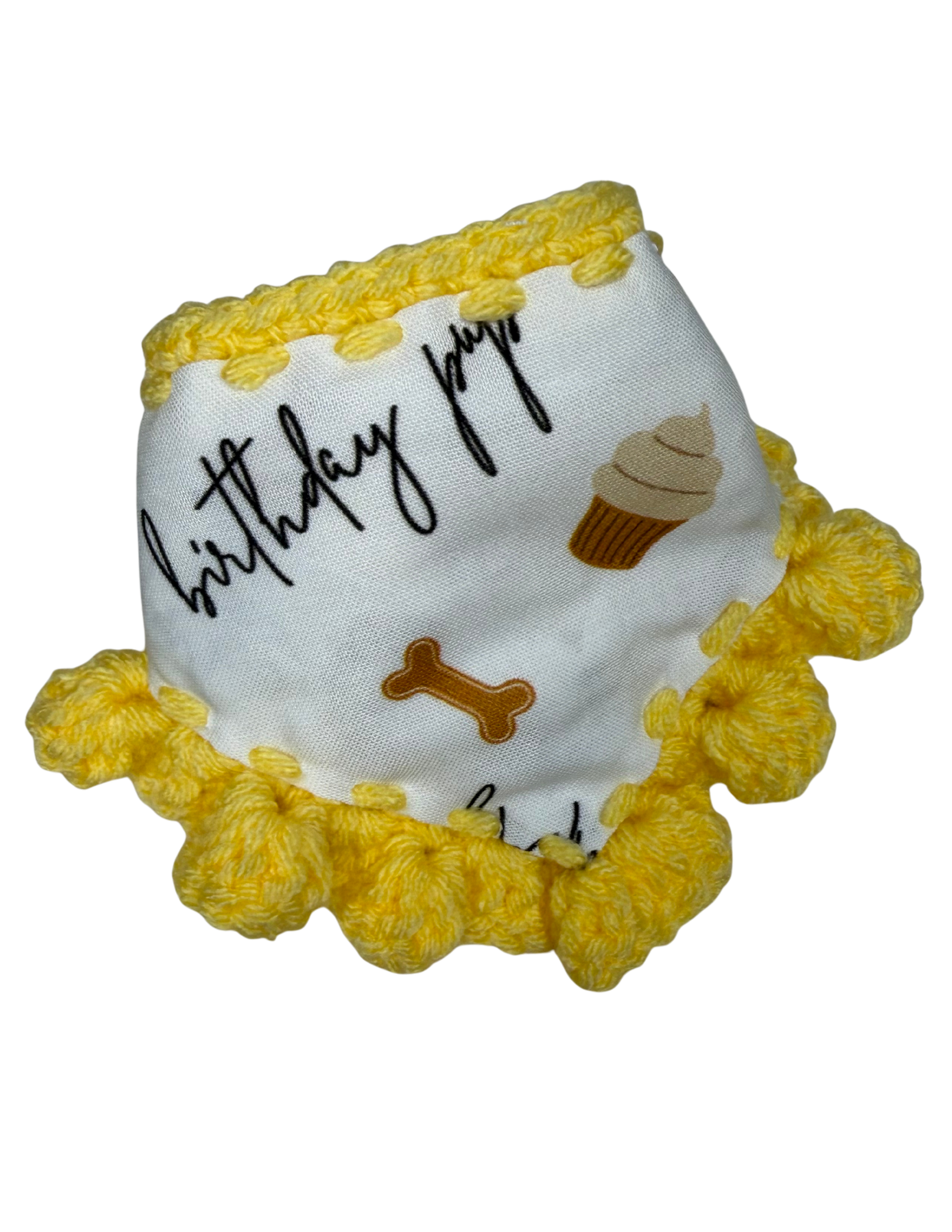 Birthday Bandana | Yellow