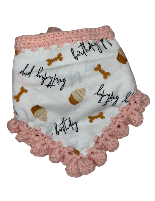 Birthday Bandana | Pink