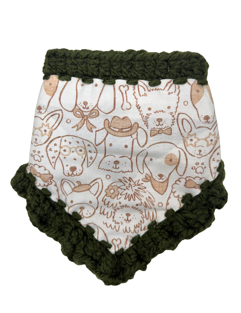 Teddy Bear Bandana | Green