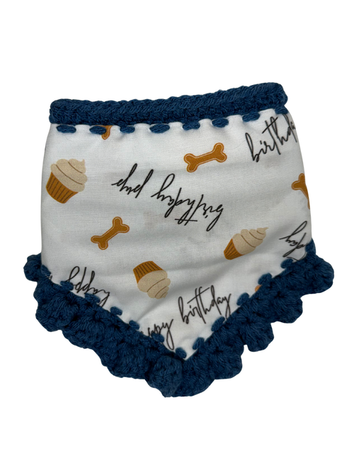 Birthday Bandana | Dark Blue