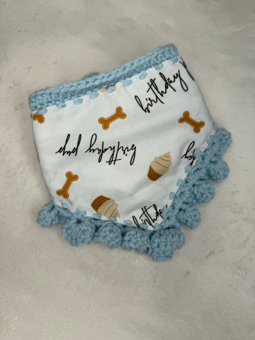 Birthday Bandana | Light Blue