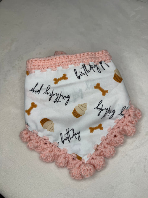 Birthday Bandana | Pink